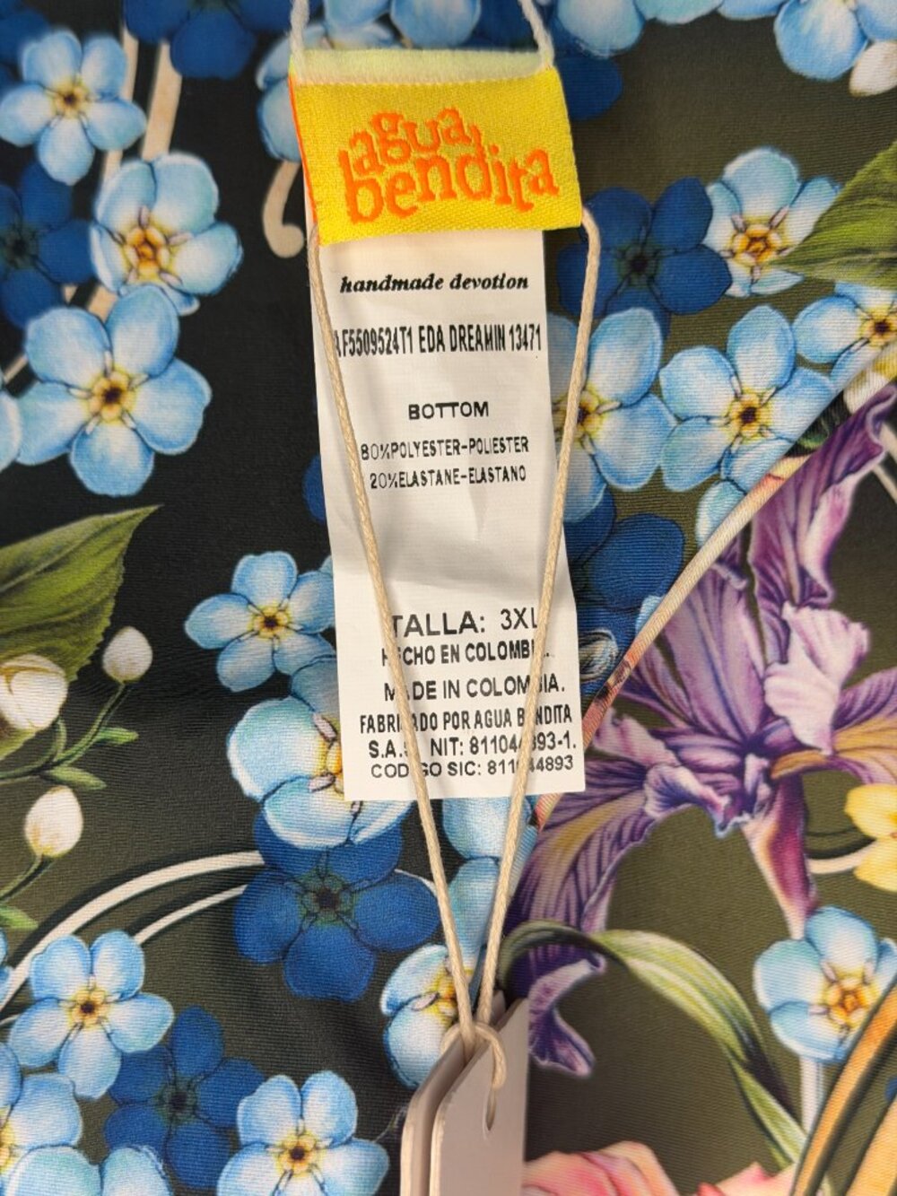 NWTAgua Bendita Eda Dreamin Bikini Bottom – 3XL - MSRP $120 - Picture 7 of 11
